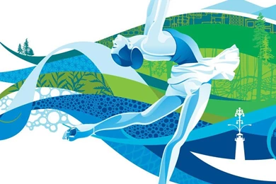 My Free Wallpapers   Abstract Wallpapers : Ice Skating