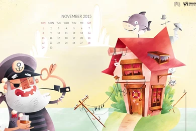 Desktop Wallpapers Calendars: November 2015 – Smashing Magazine
