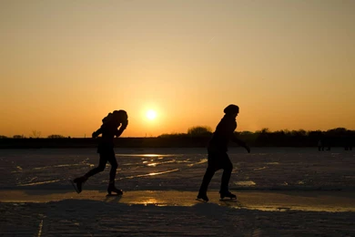 Wallpapers Figure Skating Hd Fullhdwpp Free Sunset Ice 1920x1080 ...