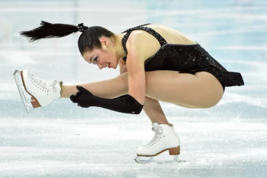 Silver Medal In The Discipline Of Figure Skating Caitlin Osmond At ...