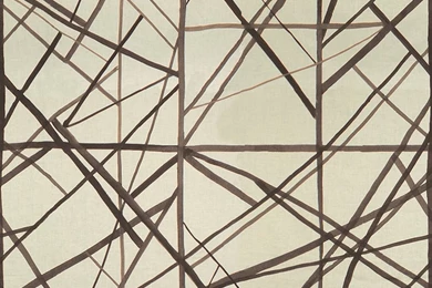 Kelly Wearstler Imperial Trellis Wallpapers Alabaster On With HD ...