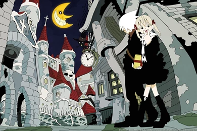 Soul Eater Moon Albarn Maka Evans Couple