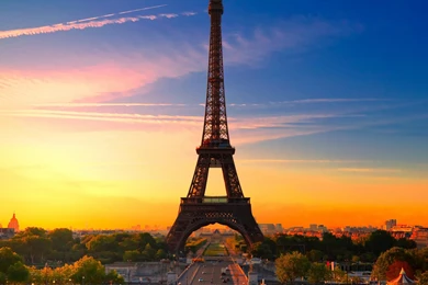 Eiffel Tower Wallpapers Sunset, Wallpaper, Eiffel Tower Wallpapers ...
