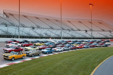 Wallpapers Volvo Track American Muscle Cars On A Racetrack ...