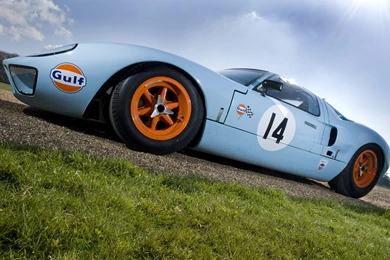 Ford GT 40 On Racetrack HD Widescreen Wallpapers Car Archives   HD ...