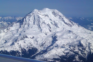 Mount Rainier Beautiful Snowy Mountain In Washington US Wallpapers ...