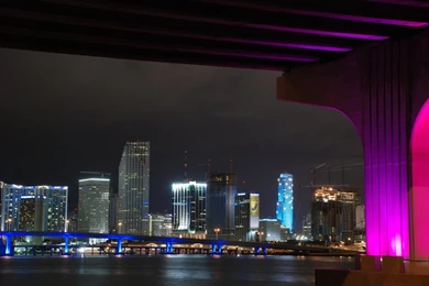 Colours Skylines Miami Style Would Be Cool If Someone Had High ...