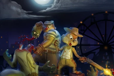 Chip And Dale, Style: The Goon By Vasia9000 On DeviantArt