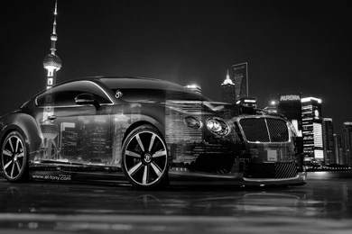 Bentley Continental Car City Street Wallpapers