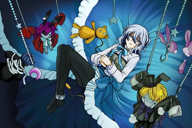 Blue Pandora Hearts Anime Dolls Chains Echo (pandora Hearts) Anime ...