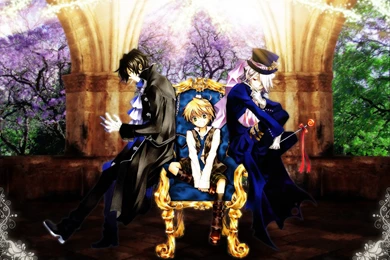 Trees Cats Candy Pandora Hearts Throne Gilbert Nightray