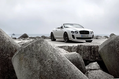 Bentley Continental Supersports Convertible On Stone Quay ...