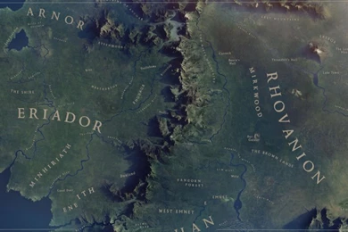 Middleearthmap   DeviantArt