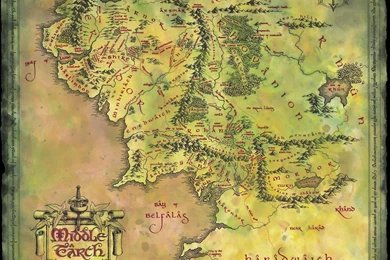 Map Of Middle Earth Wallpapers   Wallpapers Cave