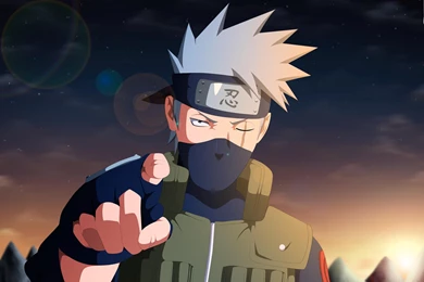 Naruto Shippuden, Naruto, Kakashi, Hatake, Jounin, Ninja War ...