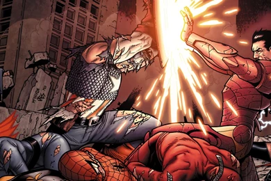 Captain America Iron Man Marvel Comics Wallpapers   (