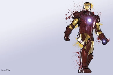 Iron Man Comic Art 1 HD Free Wallpapers   Nova Wallpapers