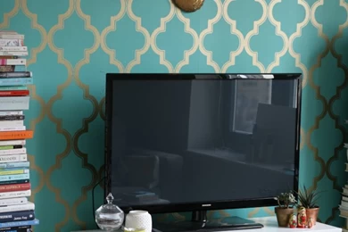 DIY // Removable Wallpapers