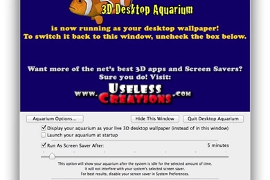Download Desktop Aquarium 3D For Mac