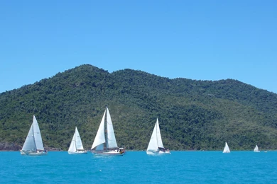 Whitsunday Yacht Sailing Desktop Wallpapers