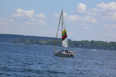 Personal Boats Sail Boat Big Water White Sailboat Best Wallpapers ...