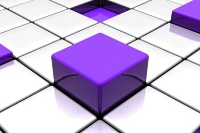 Purple Cubes   ImgMob