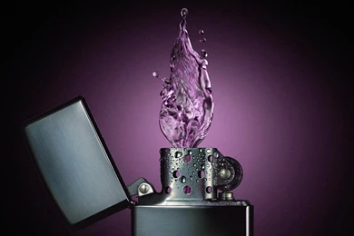 Purple lighters lighter water flame desktop 1125x750 wanted ...
