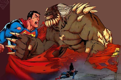 Wallpapers Doomsday My Free Comics Superman Vs 1024x768