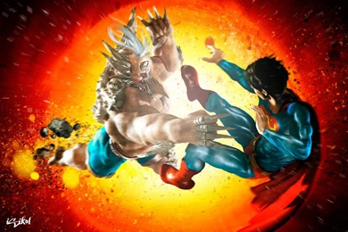 DeviantArt: More Like SUPERMAN VS GIGALIENS By Isikol