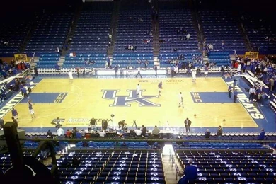 Rupp Arena Section 213 Row 1 Seat 1 Kentucky Wildcats Shared By ...