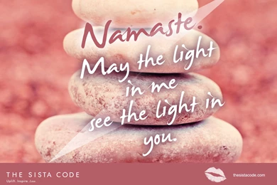 Namaste Inspirational Wallpapers – The Sista Code