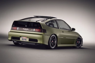 Honda CRX Front By NasG85 On DeviantArt