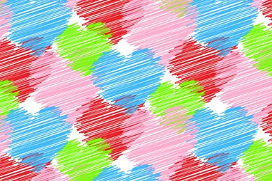 Scribble Love Heart Wallpapers Pattern. « Free Stock Images