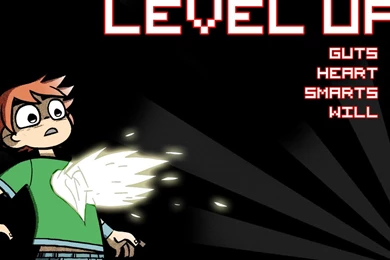 SCOTT PILGRIM VS THE WALLPAPER   (