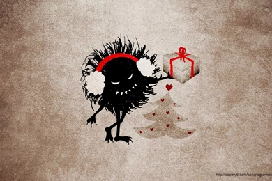 My Grinning Mind: Merry Christmas And Evil Bug Wallpapers