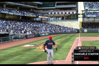 MLB 14 The Show   Home Run Derby @ Target Field: Giancarlo Stanton ...