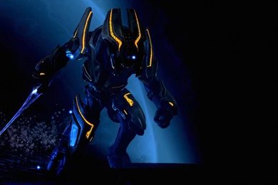 Download Wallpapers, Download 2560x1440 Halo Swords Sangheili ...