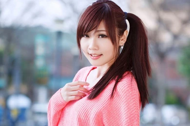 Meng Sister Pink Sweet Photo Wallpapers 9 － Chinese Girls ...