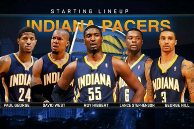 Wallpapers Pacers Indiana Starting Lineup Basketball 1920x1080 ...