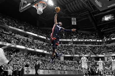 Dwyane Wade Miami Heat Dunk NBA Wallpapers