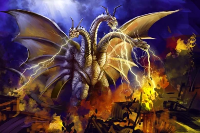Godzilla Vs King Ghidorah By NoBackstreetboys On DeviantArt