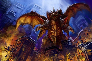 Godzilla Vs King Ghidorah By NoBackstreetboys On DeviantArt