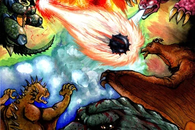 The Return Of King Ghidorah By Dreblin On DeviantArt