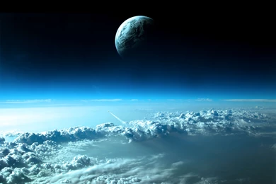 Beautiful Space View HD Desktop Wallpapers : High Definition : Mobile