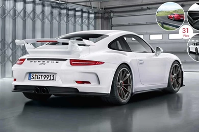 2014 Porsche 911 GT3   Rear