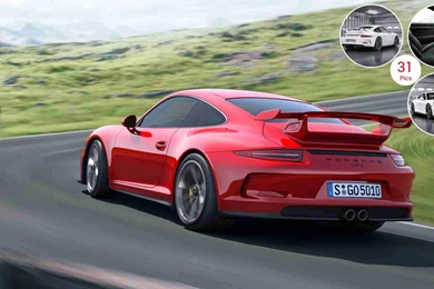 2014 Porsche 911 GT3   Rear