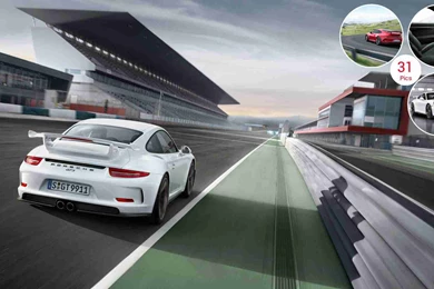 2014 Porsche 911 GT3   Rear