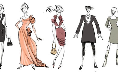 Fashion Sketches Men And Women