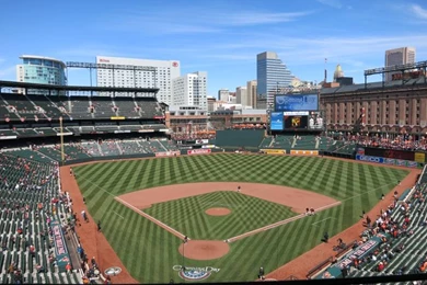 Oriole Park At Camden Yards, Section 334, Home Of Baltimore Orioles