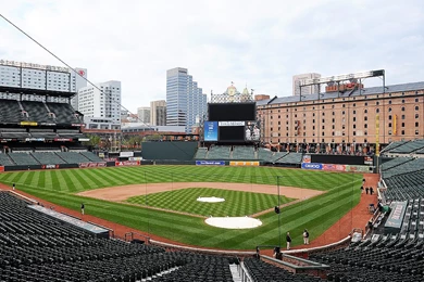 Camden Yards Closed To Public For Orioles Game : People.com